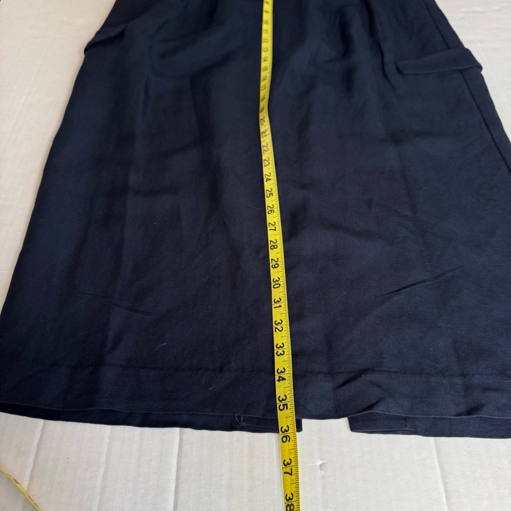 Madewell Pleated High Waist Cargo Midi Skirt - Picture 16 of 16